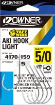 Куки Owner AKI HOOK LIGHT - 4170 TIN