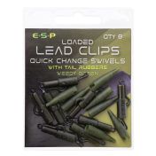 Клипсове ESP LOADED LEAD CLIPS WEEDY GREEN