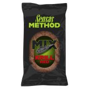 Захранка Sensas METHOD MIX - RED KRILL 1KG