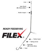 Монтаж за фидер Filex READY FEEDER RIG BRAID