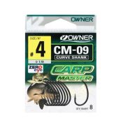 Куки Owner CARP MASTER CURVE SHANK - CM-09