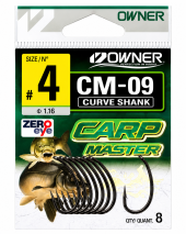 Куки Owner CARP MASTER CURVE SHANK - CM-09