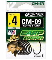 Куки Owner CARP MASTER CURVE SHANK - CM-09