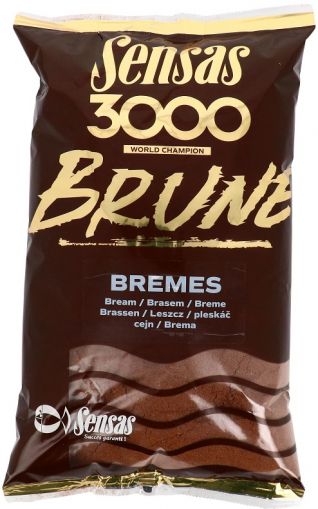 Захранка Sensas 3000 BRUNE - BREMES 1KG