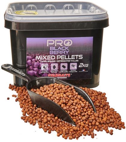 Пелети Starbaits Mixed Pellets BLACKBERRY 2KG