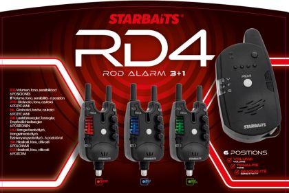 Сигнализатори Starbaits RD4 3+1