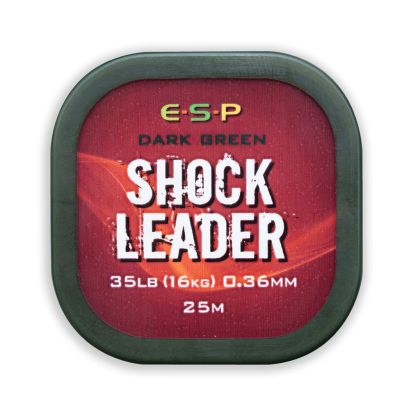 Повод ESP SHOCK LEADER DARK GREEN - 25м