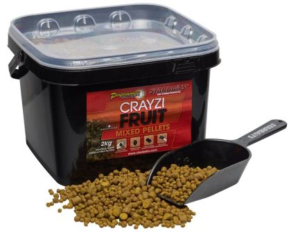 Пелети Starbaits Mixed Pellets CRAYZI FRUIT 2KG