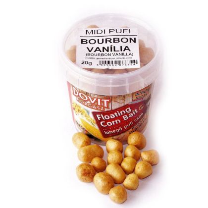 Плуваща стръв Dovit MINI PUFI - BOURBON VANILLA