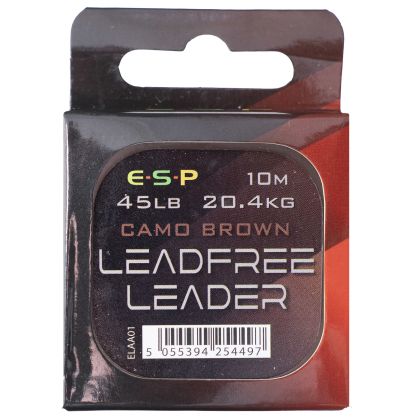 Повод ESP LEADFREE LEADER CAMO BROWN - 10м
