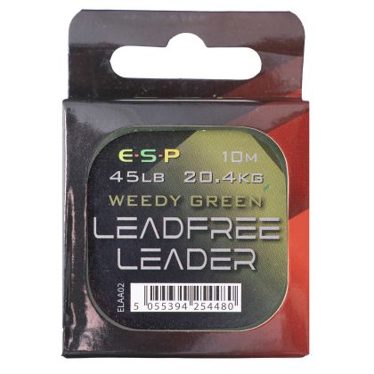 Повод ESP LEADFREE LEADER WEEDY GREEN - 10м