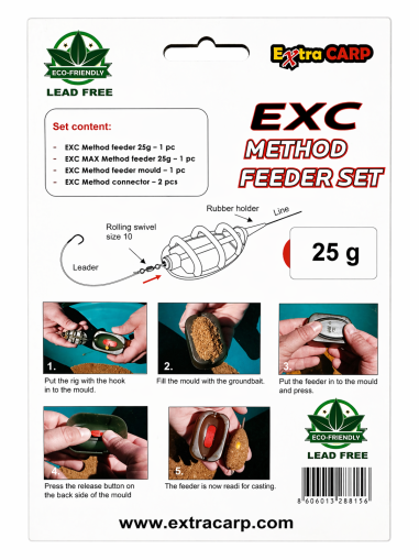 Комплект Extra Carp METHOD FEEDER SET 8156