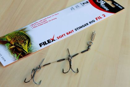 Монтаж Filex SOFT BAIT STINGER RIG FIL2