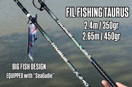 Въдица за риболов на сом Fil Fishing TAURUS 2.40м/ 350гр