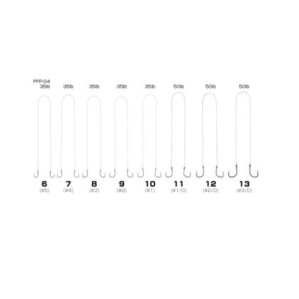 Вързани куки за тай-ръбър Owner REPLACEMENT HOOK CU-141