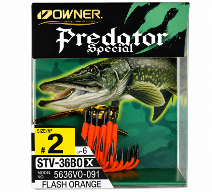 Тройни куки Owner STV-36 BO PREDATOR SPECIAL