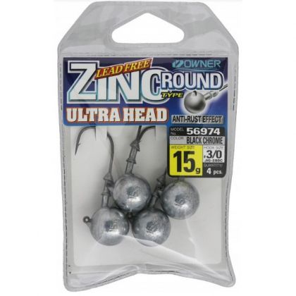 Джиг глави Owner ULTRA HEAD ZINC