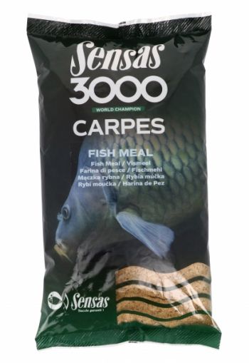 Захранка Sensas 3000 - CARPES FISH MEAL 1KG