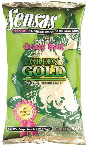 Захранка Sensas CRAZY BAIT - GREEN GOLD 1KG