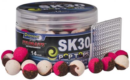 Двуцветни балансирани топчета Starbaits Pop Tops SK30
