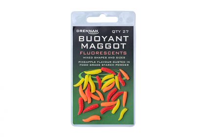 Изкуствени червеи Drennan BUOYANT MAGGOT FLUORESCENT