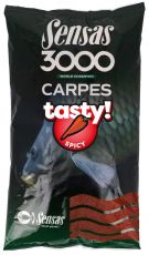 Захранка Sensas 3000 TASTY - SPICY (ROBIN RED) 1KG