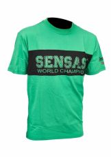 Тениска Sensas CLUB GREEN BLACK