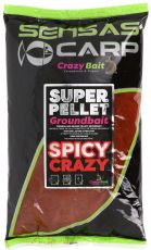 Захранка Sensas SUPER PELLET - SPICY CRAZY 1KG