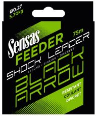 Повод Sensas BLACK ARROW SHOCK LEADER - 75м