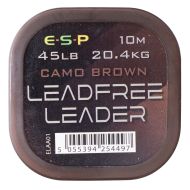 Повод ESP LEADFREE LEADER CAMO BROWN - 10м
