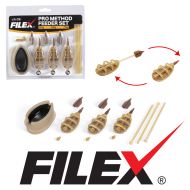 Комплект хранилки Filex PRO METHOD FEEDER SET - 50,60,70гр