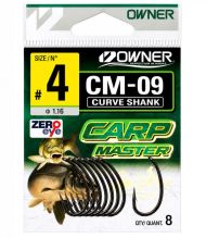 Куки Owner CARP MASTER CURVE SHANK - CM-09