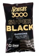 Захранка Sensas 3000 SUPER BLACK - GARDONS 1KG